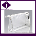 Transparent PVC Waterproof Travel Bags for Ladies with Zipper